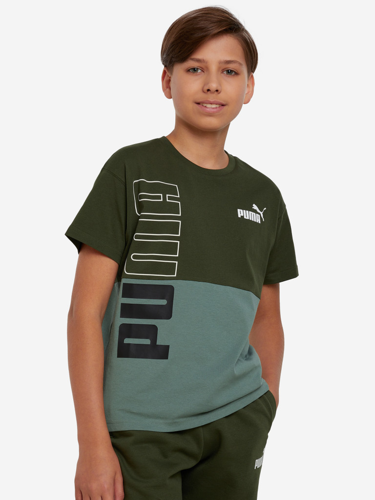 Футболка для мальчиков PUMA Power Colorblock