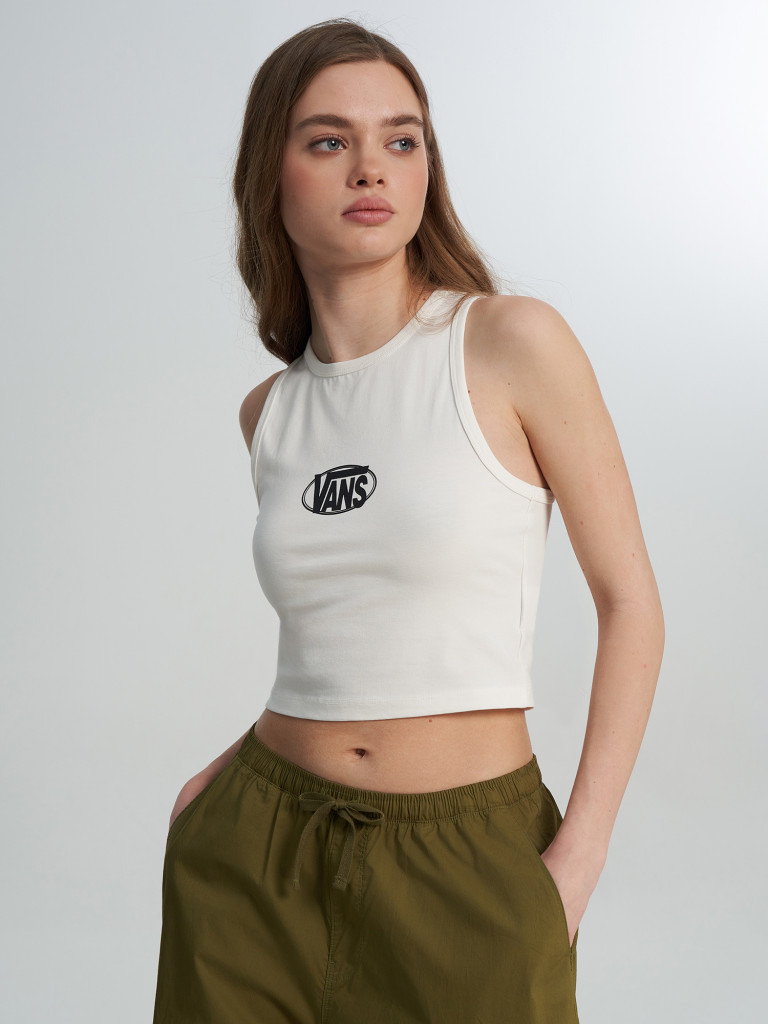 Майка женская Vans Oval Logo Tank — фото №3