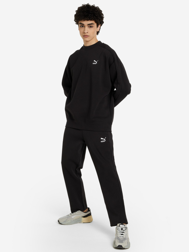 Свитшот мужской PUMA T7 Mock Neck Crew — фото №3