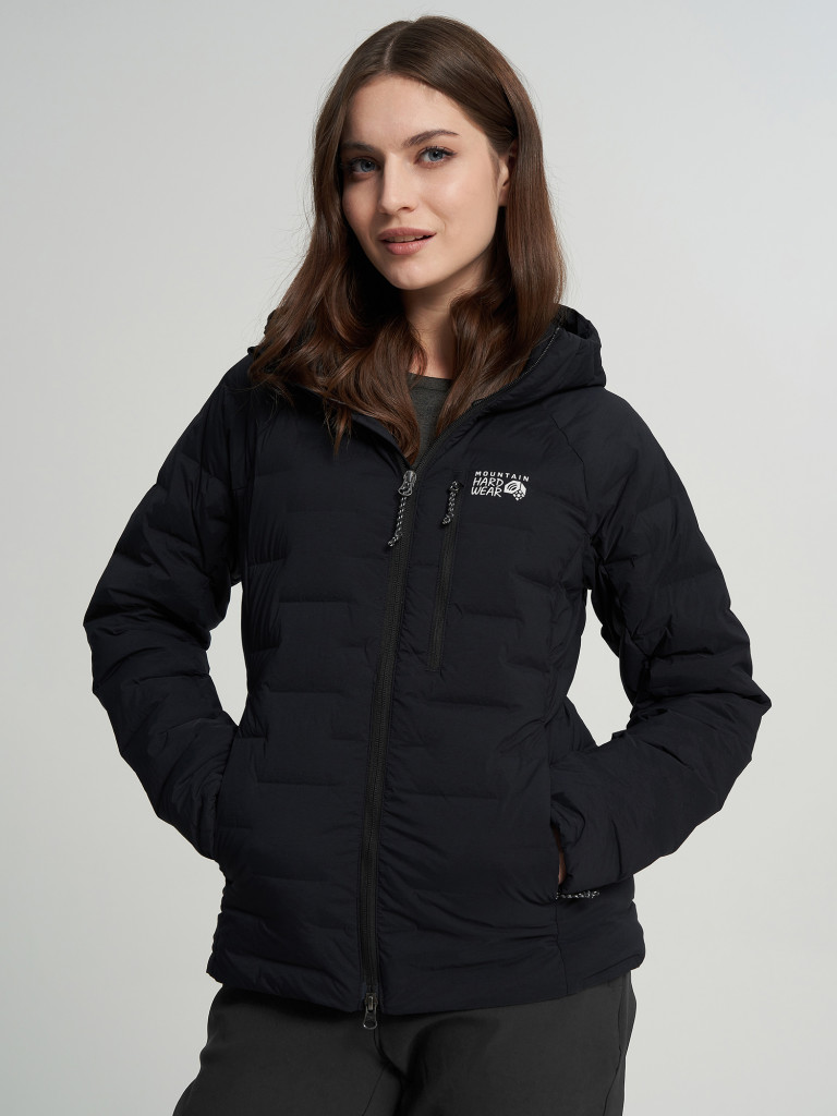 Ультралегкий пуховик женский Mountain Hardwear Stretchdown Hooded Jacket — фото №2