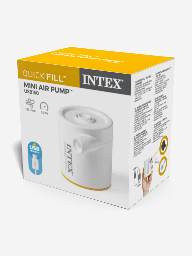 Насос электрический Intex Quick Fill USB150 — фото №2