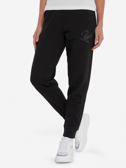 Брюки флисовые женские PUMA Ess Script