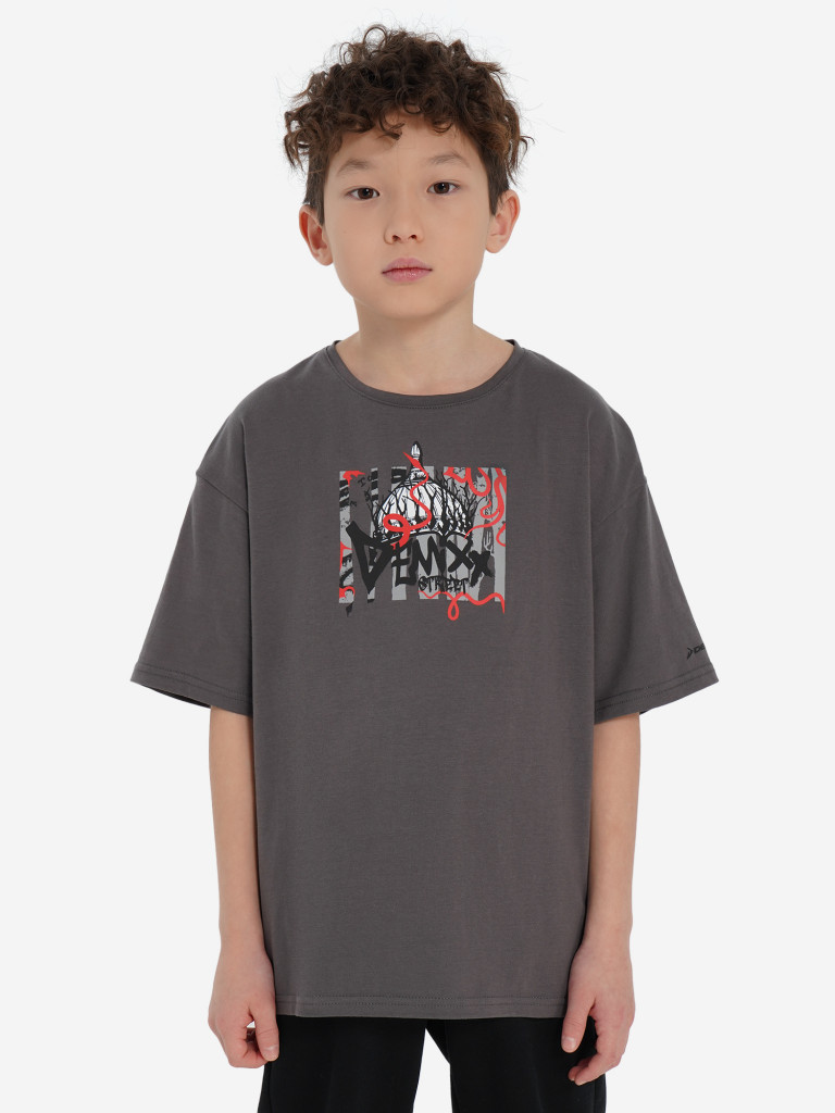 Футболка для мальчиков оверсайз Demix — фото №2