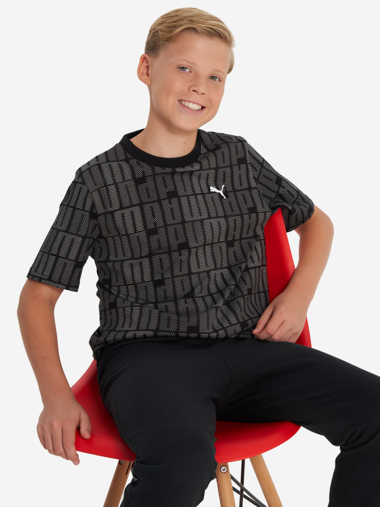 PUMA Ess ұлдарға арналған футболкасы