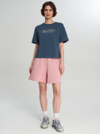 Columbia Rolling Bend Graphic Relaxed Crop SS әйелдер футболкасы — фото №4