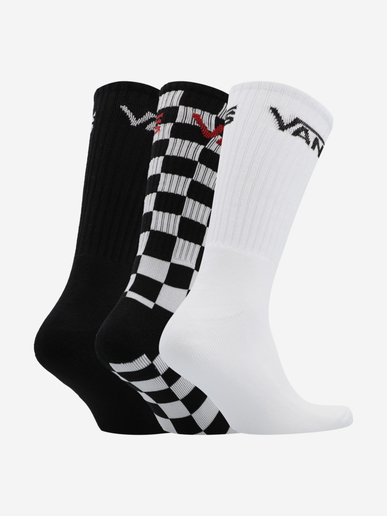 Носки Vans Classic Crew, 3 пары — фото №2