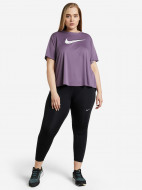 Футболка женская Nike Dri-FIT Swoosh Run, Plus Size — фото №3
