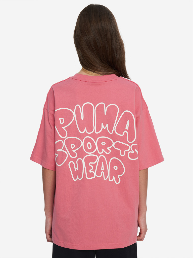 PUMA Luminous Cloud қыздарға арналған футболкасы — фото №3