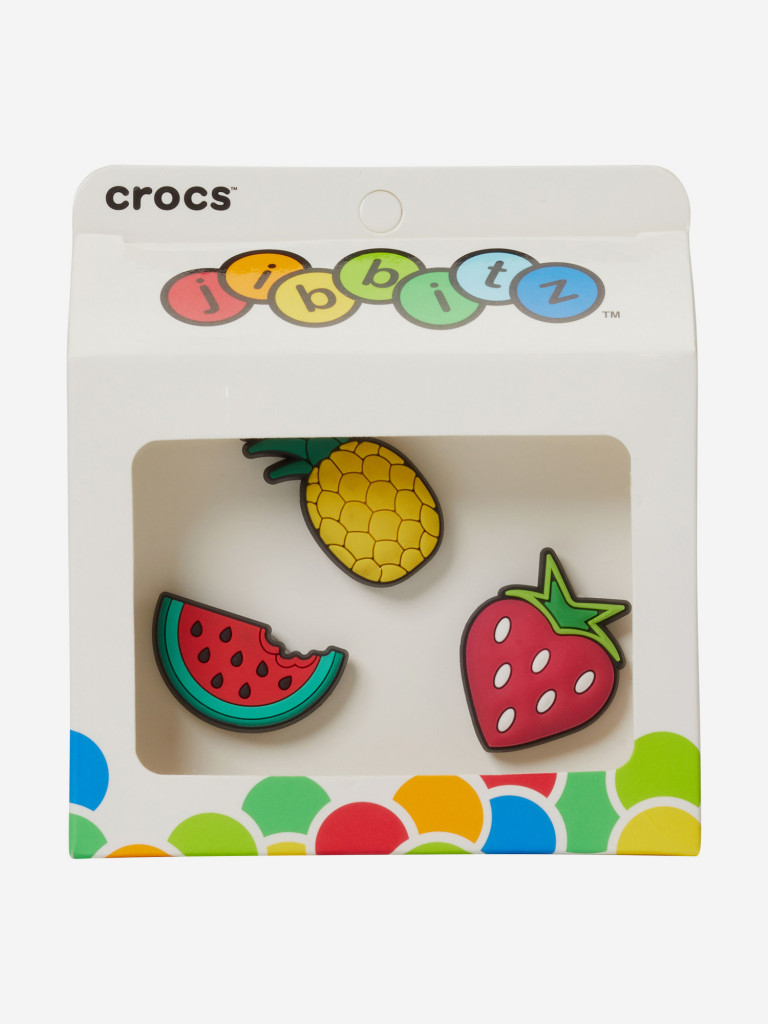 Crocs Jibbitz Fruit 3 Pack аяқ киім әшекейі — фото №2