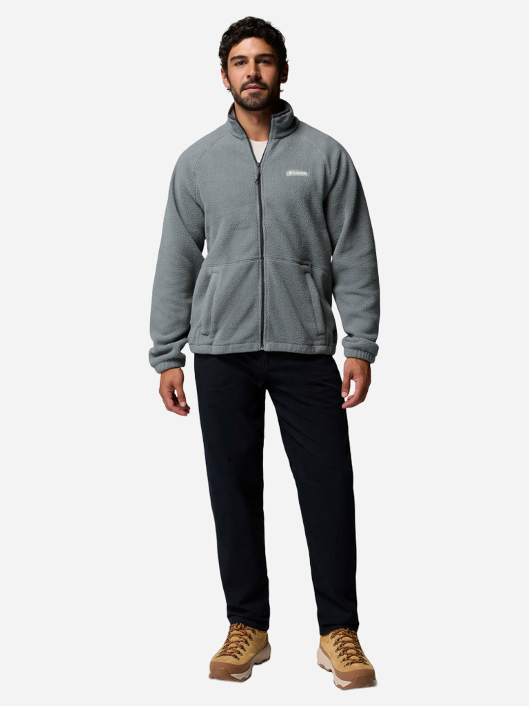 Джемпер флисовый мужской Columbia Timber Crest Mtr Fleece Full Zip — фото №4