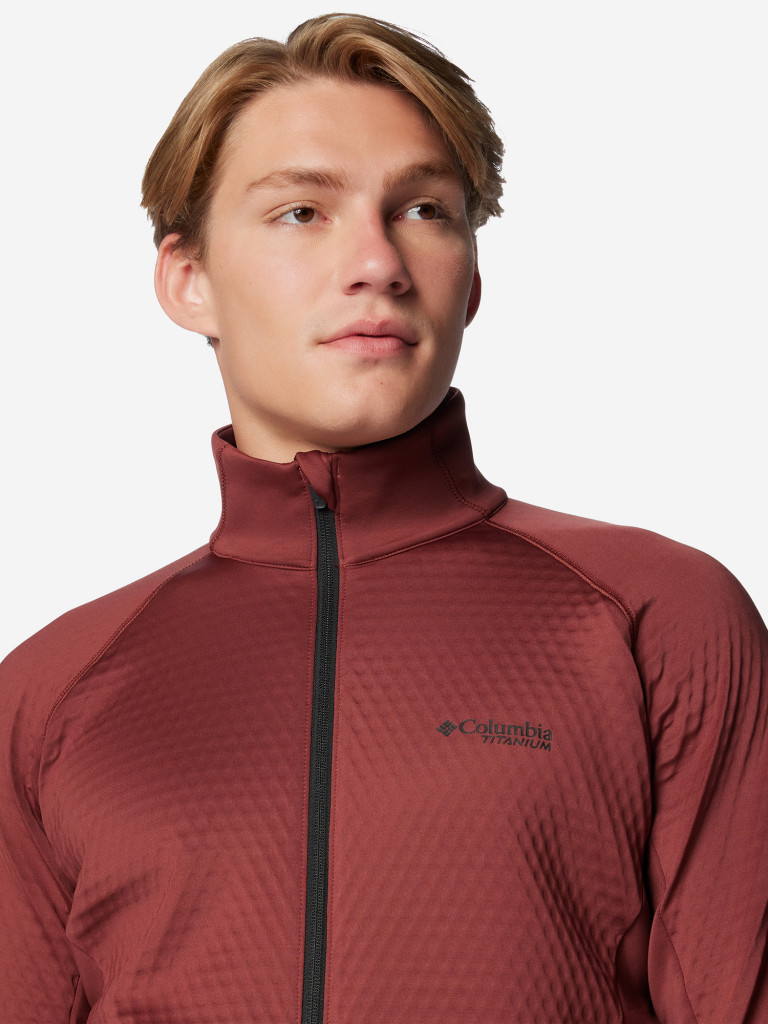 Толстовка мужская Columbia Crystal Leaf Omni-Heat Helix Full Zip — фото №6