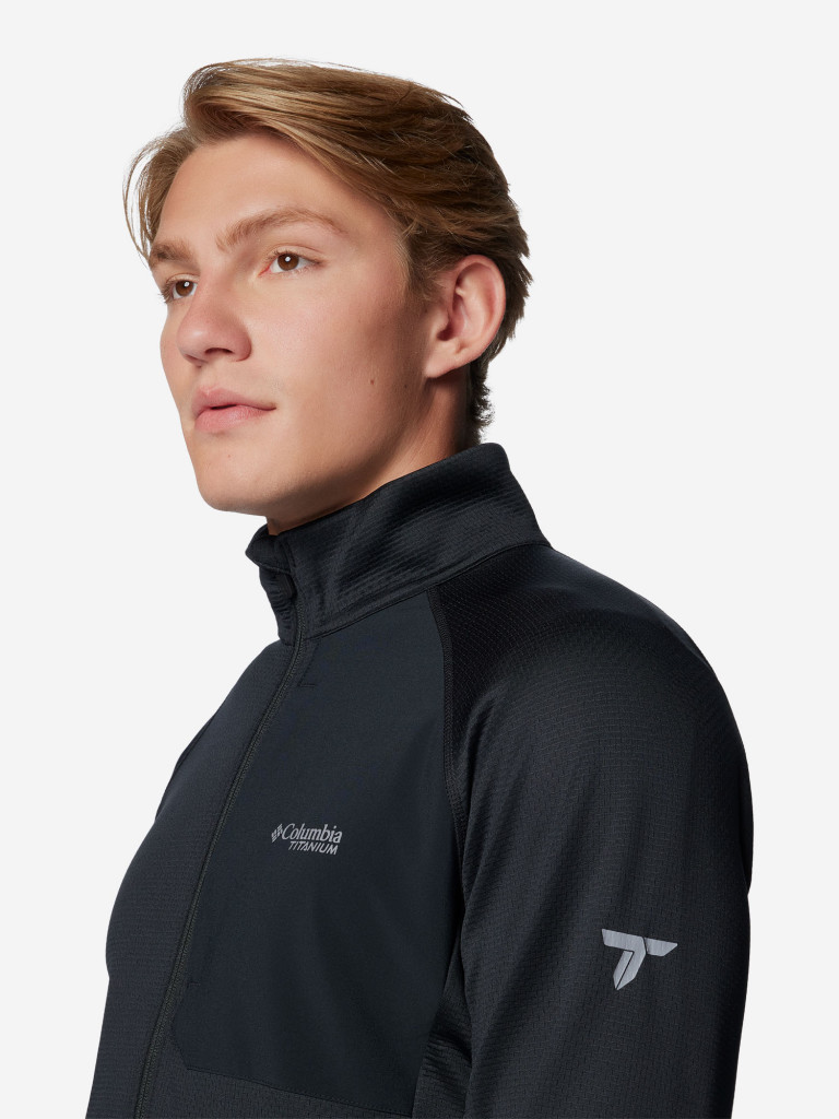 Джемпер флисовый мужской Columbia Triple Canyon Grid Fleece Fz II — фото №5