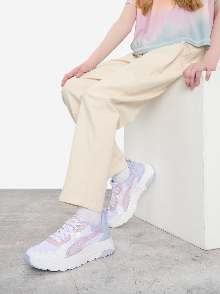 Кроссовки для девочек PUMA Trinity Lite Blurry Dreams Jr — фото №10