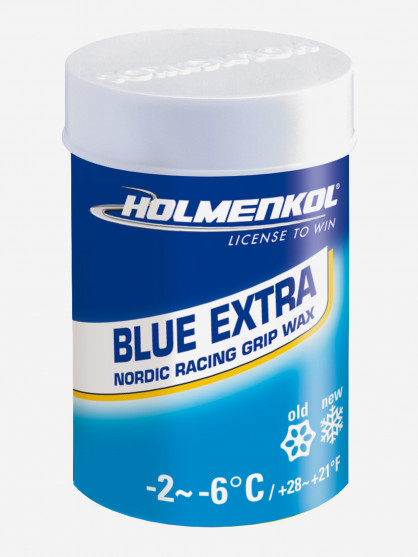 Мазь держания для беговых лыж HOLMENKOL Grip Blue Extra