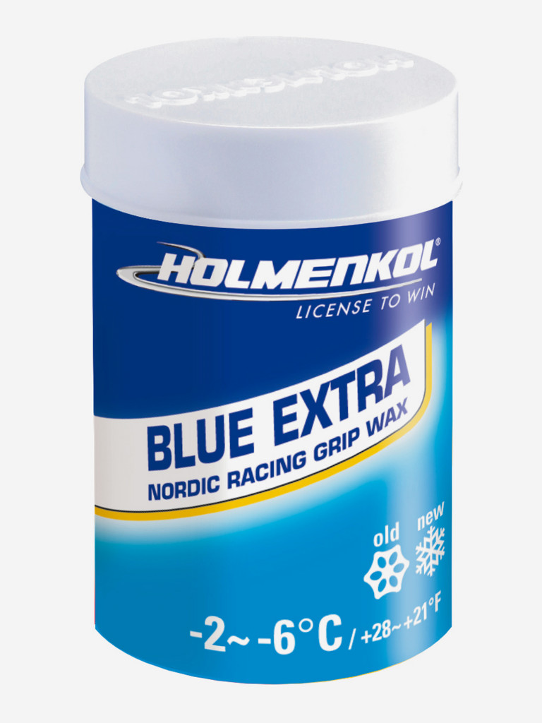 HOLMENKOL Grip Blue Extra жүгіру шаңғысына арналған ұстағыш жақпамайы