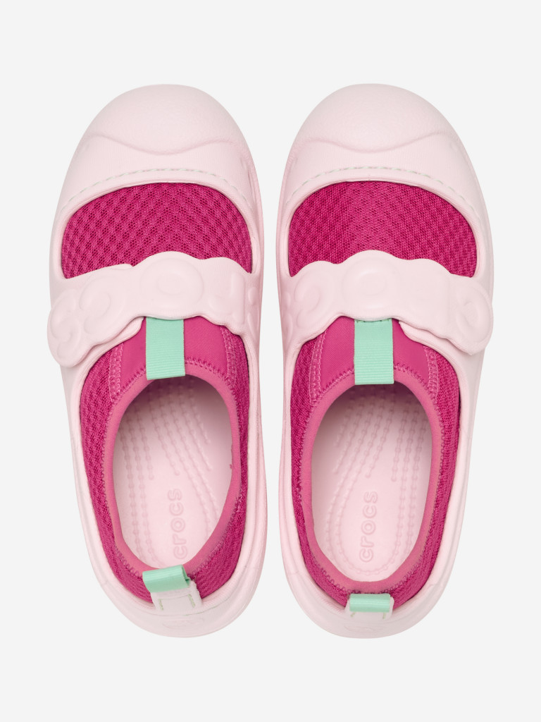 Аквашузы для девочек Crocs Swiftwater Splash — фото №4