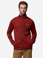 Columbia Essential Hike Grid Fleece Full Zip ерлер флис жемпірі — фото №5