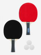 Torneo Hobby Plus үстел теннисіне арналған жинағы: 2 ракетка, 3 доп