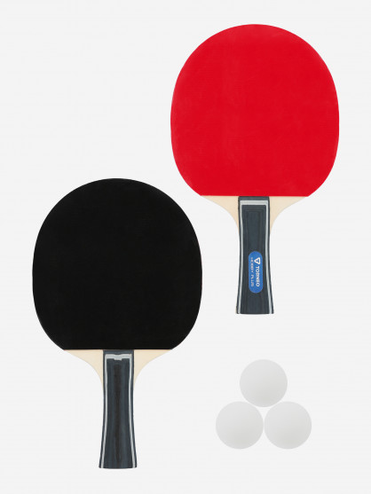 Torneo Hobby Plus үстел теннисіне арналған жинағы: 2 ракетка, 3 доп