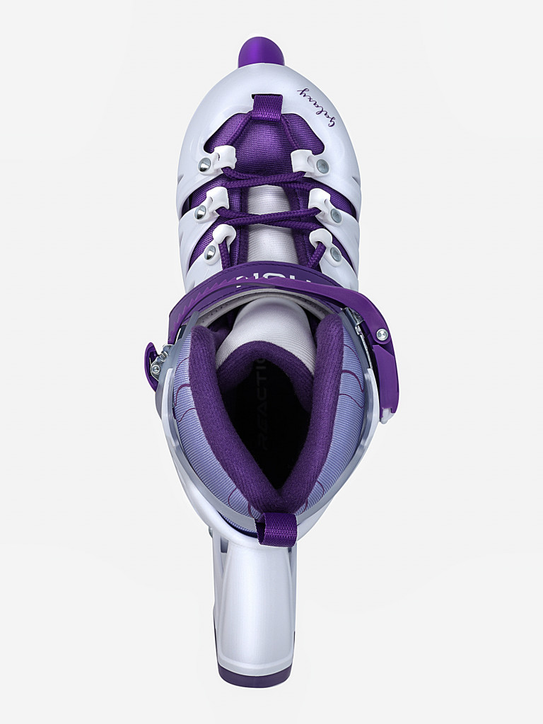 Роликовые коньки детские раздвижные Reaction Galaxy — фото №5