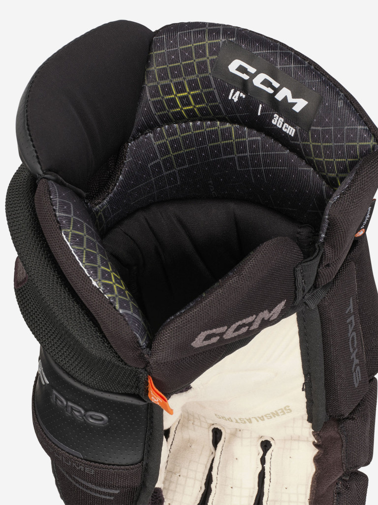 Перчатки хоккейные CCM Tacks XF Pro SR — фото №4