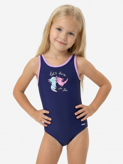 Joss қыздарға арналған тұтас шомылу киімі