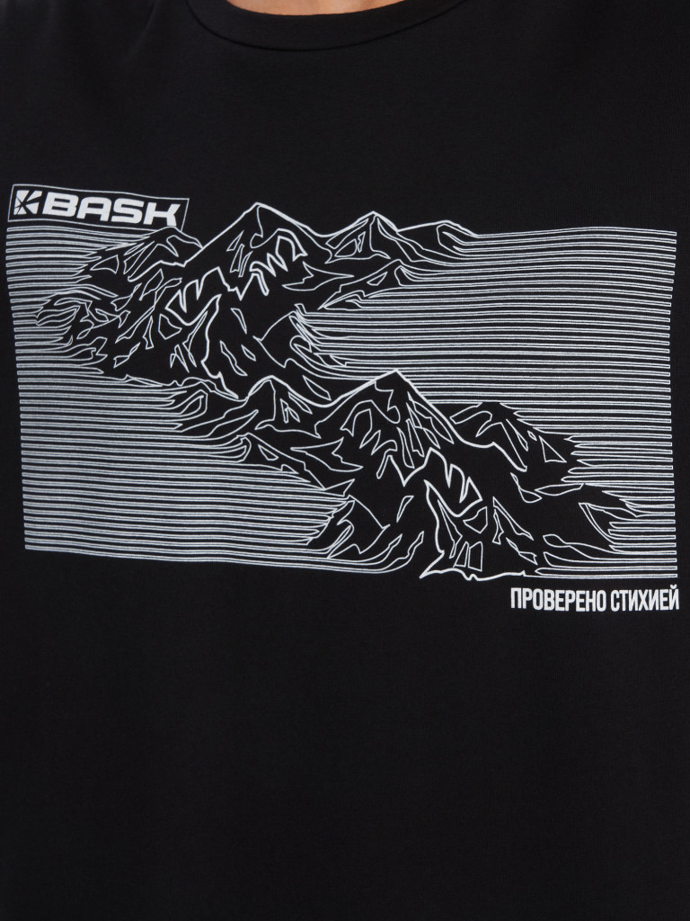 Футболка женская Bask Topography Lt V2 — фото №5