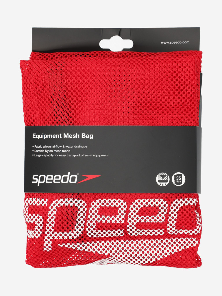 Мешок для мокрых вещей Speedo Equipment Mesh, 35 л — фото №3