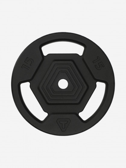 Диск чугунный Torneo WP-15 CI, 15 кг