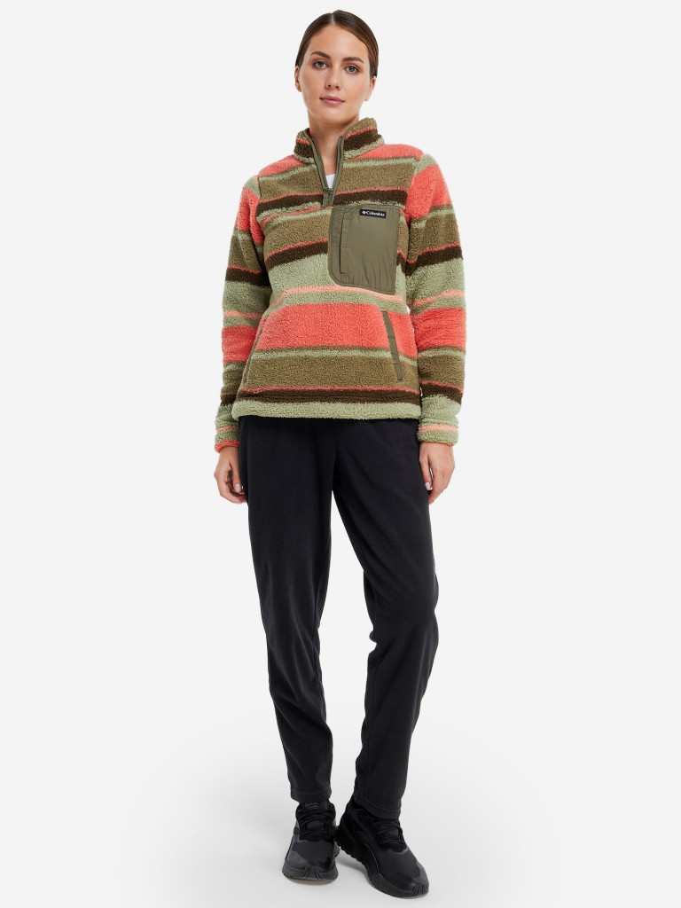 Джемпер флисовый женский Columbia West Bend 1/4 Zip Pullover — фото №3