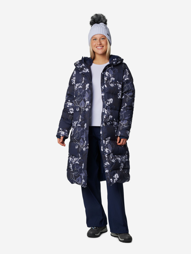 Пуховик женский Columbia Boundless Days Print Long Down Jkt — фото №4