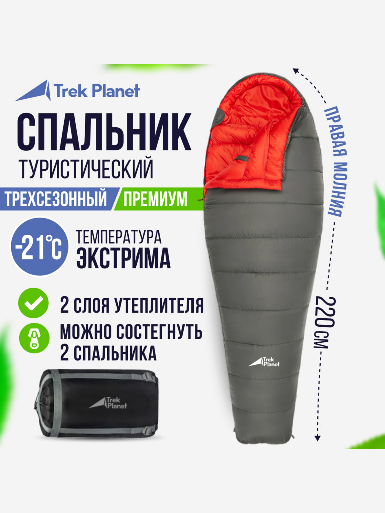 Спальный мешок Trek Planet Suomi R — фото №8