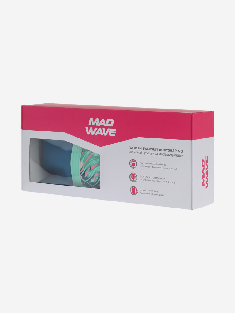 Mad Wave Shape Anti-chlor тұтас әйелдер шомылу киімі — фото №12