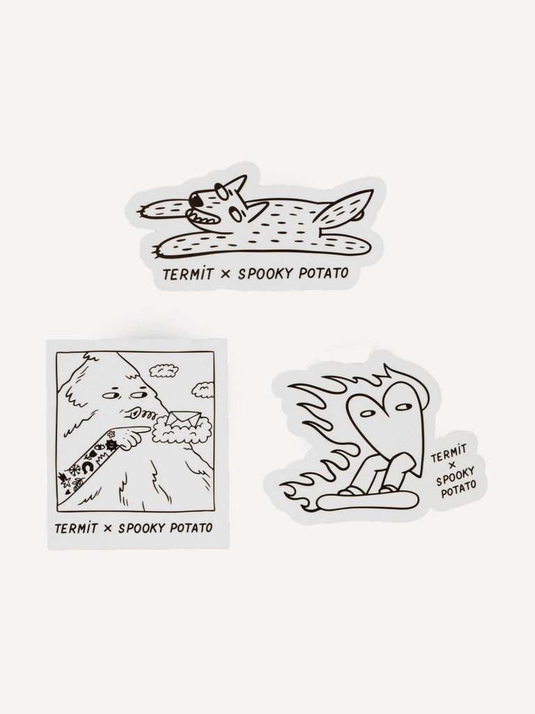 Лонгслив женский Termit x Spooky Potato — фото №10