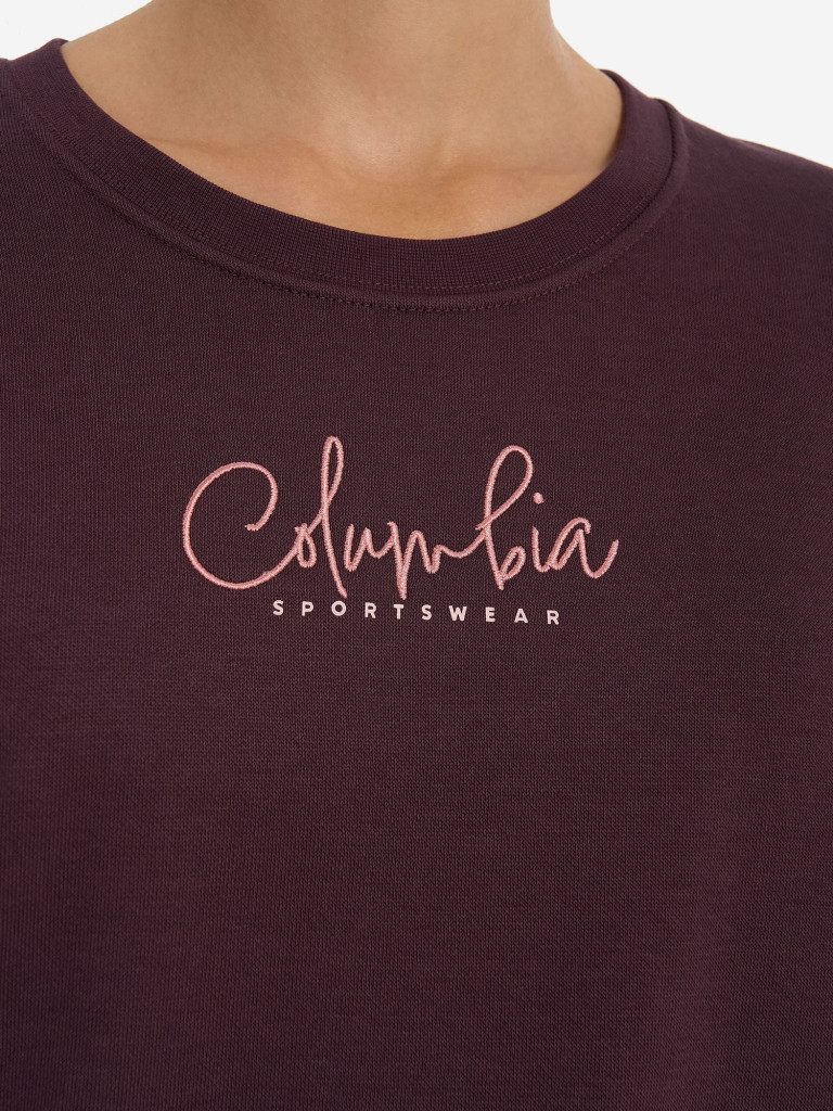 Свитшот женский Columbia Beaumount Graphic Crew — фото №5