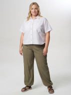 Columbia Brea Falls Woven SS әйелдер қысқа жеңді жейдесі, Plus Size — фото №4