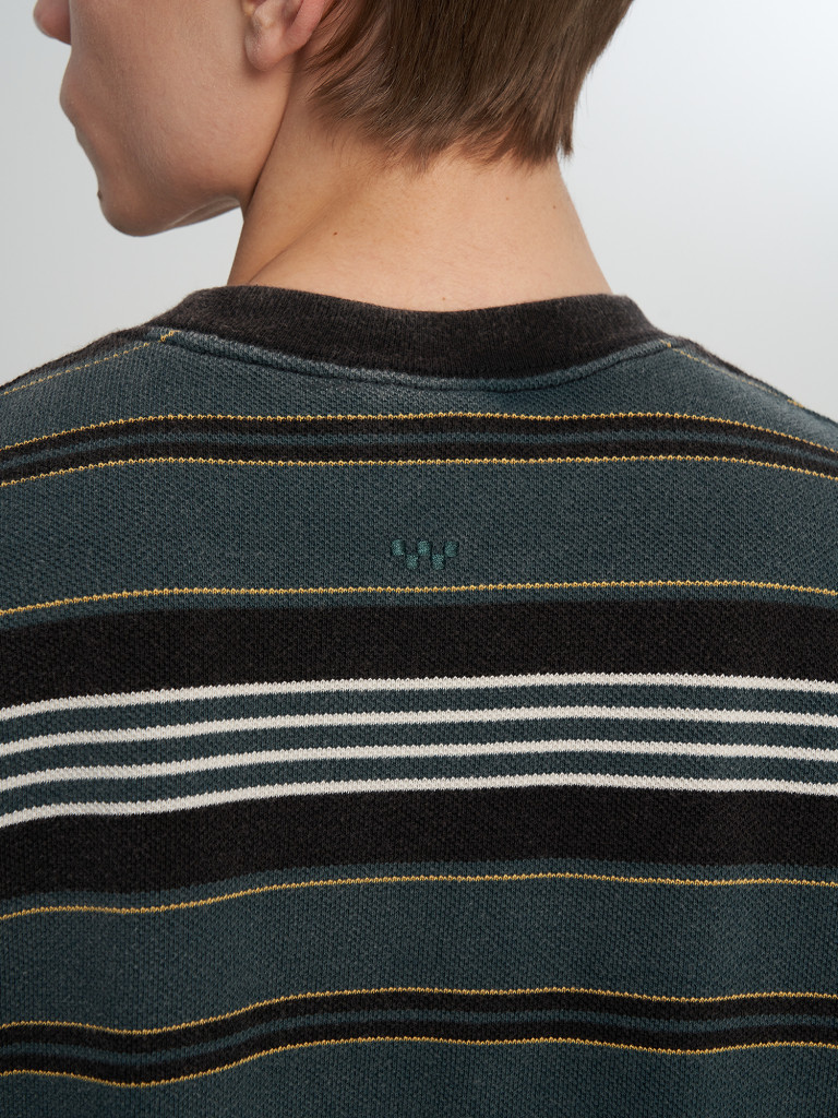 Vans LX Pique Stripe SS ерлер футболкасы — фото №7