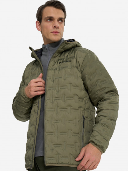Ультралегкий пуховик мужской Columbia Delta Ridge II Down Hooded Jacket