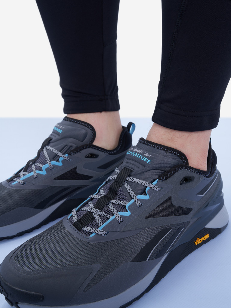 Кроссовки мужские Reebok Nano X3 Adventure серый/черный цвет — купить ...