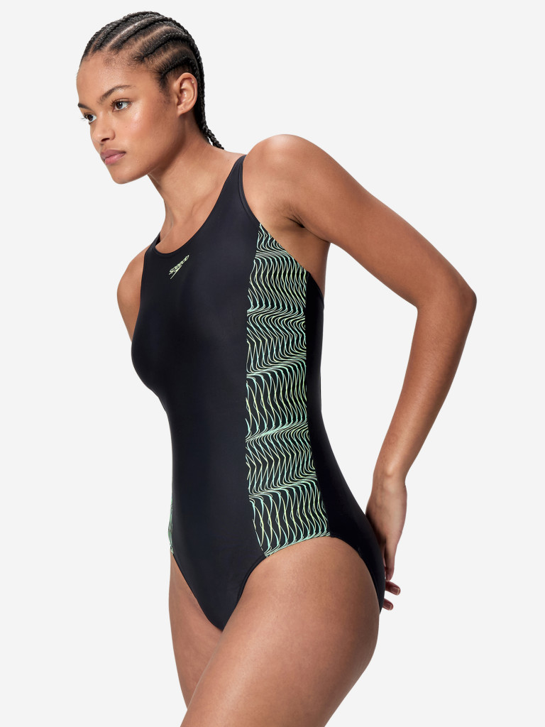 Купальник слитный женский Speedo Placement Medalist — фото №3