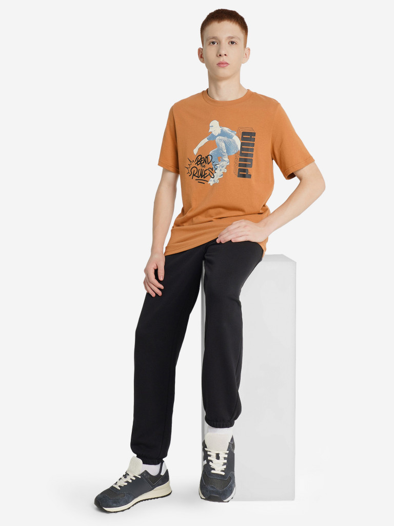 Футболка для мальчиков PUMA Mid90 S Graphic — фото №4