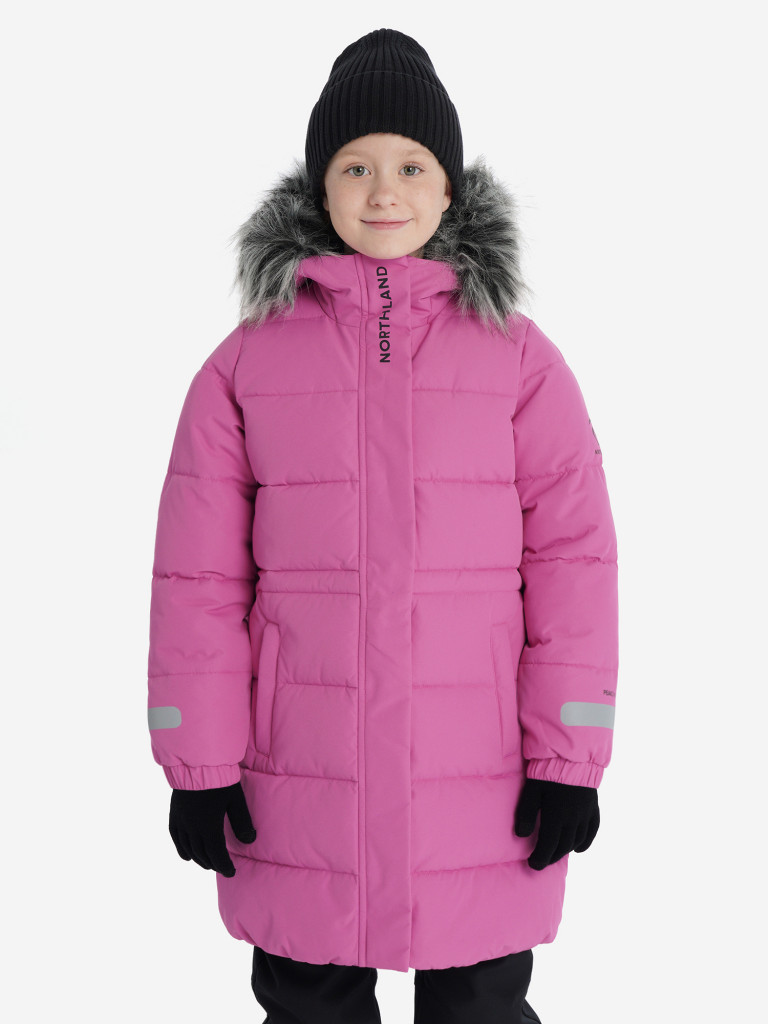 Пальто утепленное для девочек Northland — фото №2