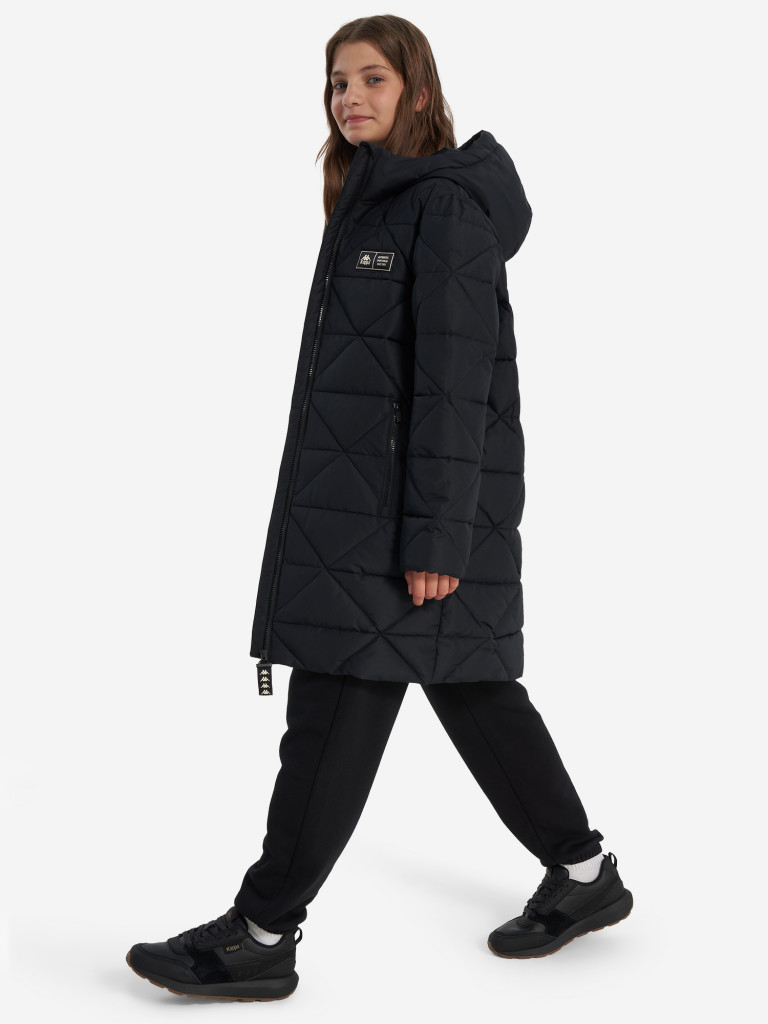 Пальто утепленное для девочек Kappa — фото №4