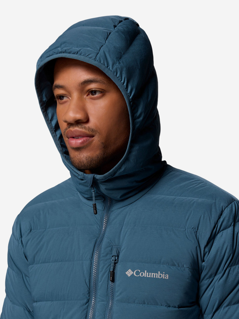 Columbia Drift Peak Stretch Down Hooded Jacket ерлер мамық курткасы — фото №8