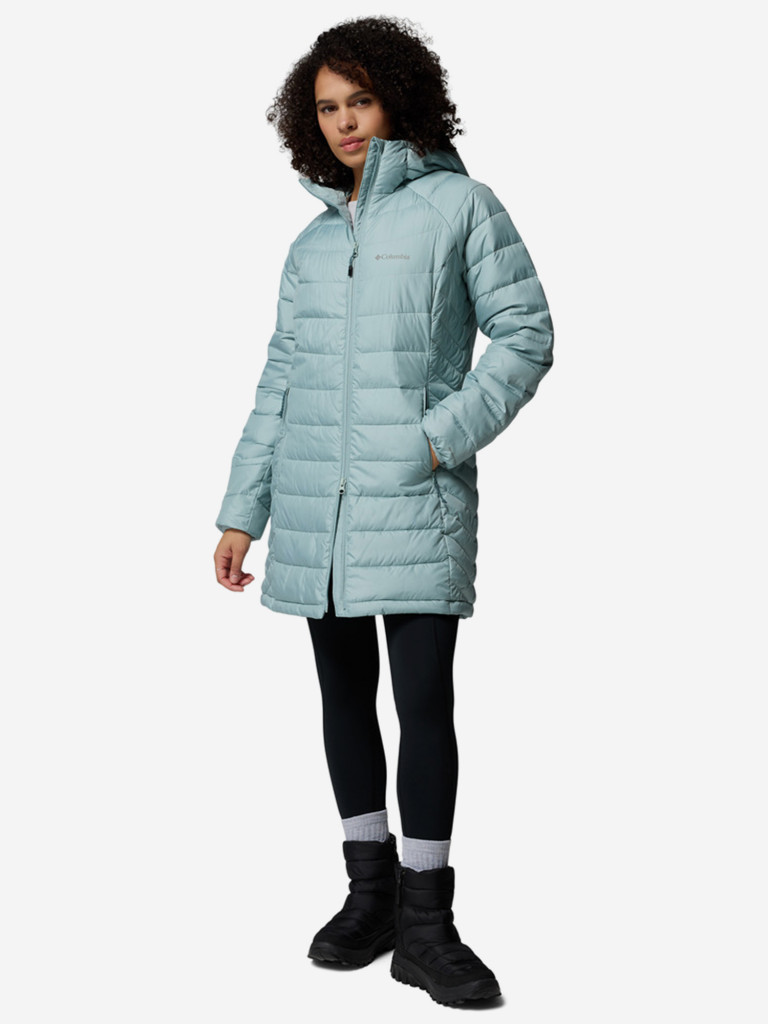 Columbia Powder Lite II Mid Jacket әйелдер жылы курткасы — фото №5