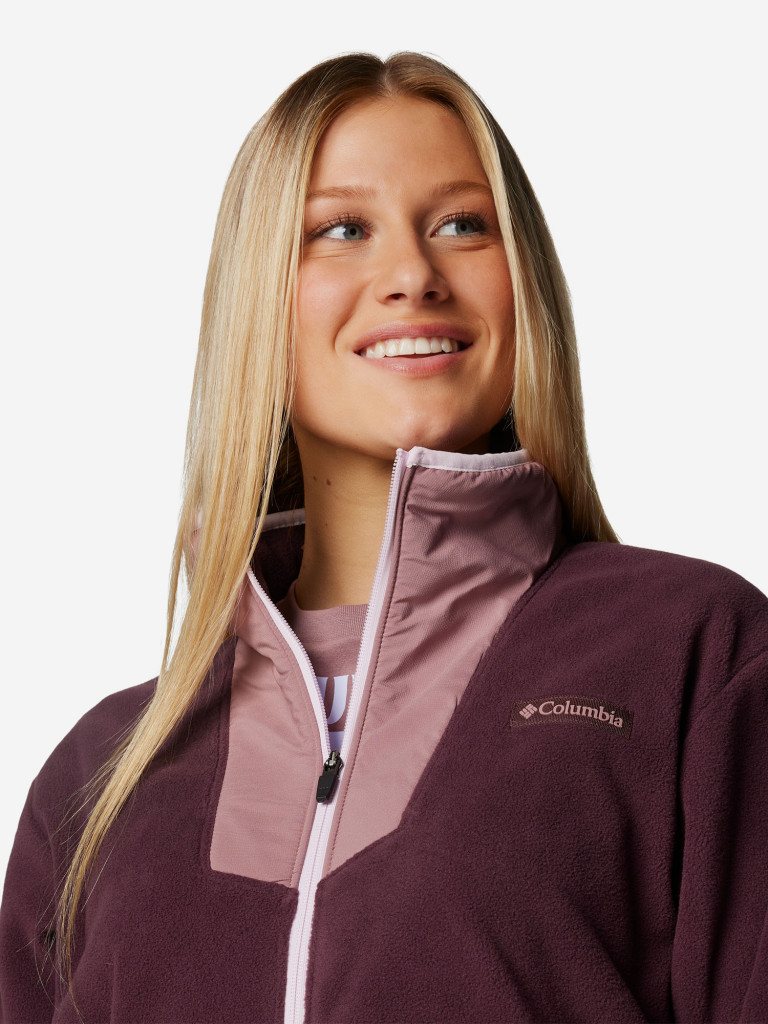 Джемпер флисовый женский Columbia Sequoia Grove Full Zip Fleece — фото №5