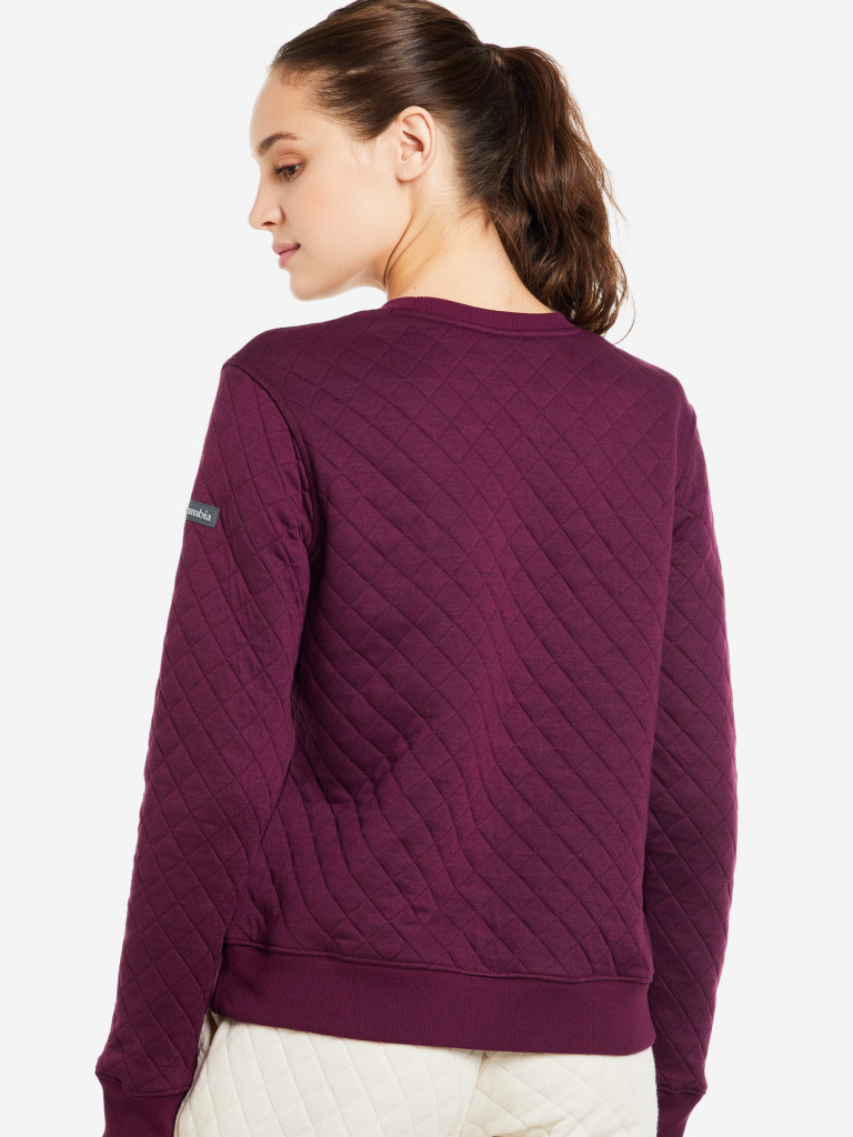 Свитшот женский Columbia Lodge Quilted Crew — фото №2