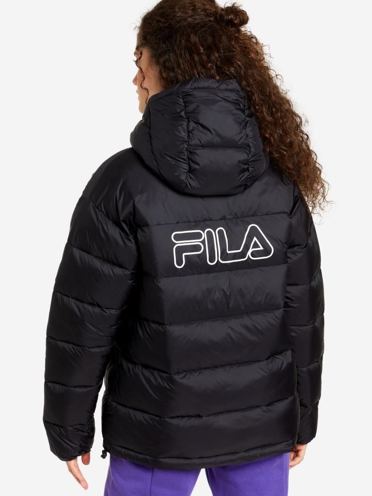 Куртка утепленная женская FILA чёрный цвет — купить за 12290 тг со ...