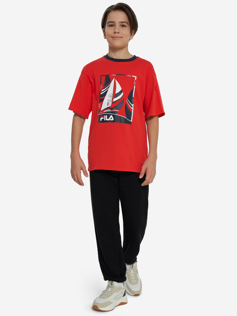 FILA ұлдарға арналған футболкасы — фото №4