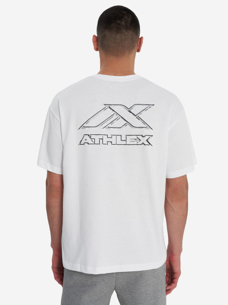 Athlex оверсайз ерлер футболкасы — фото №3